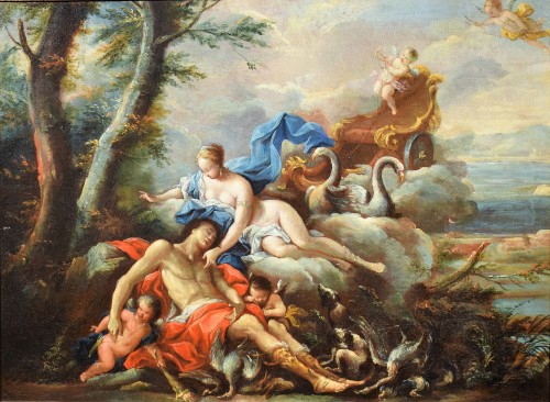 Michele Rocca (1666 -1751) - Diane et Endymion